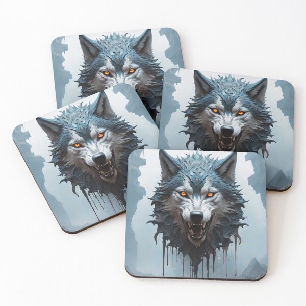 Item preview, Mythical wolf designed and sold by wolfgangrainer.