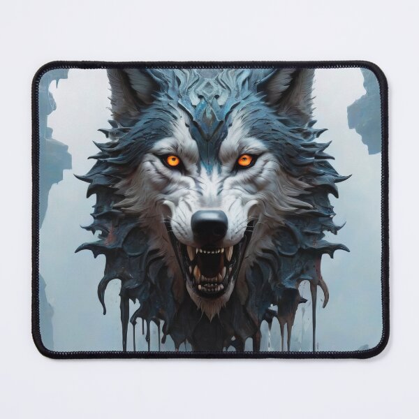 Item preview, Mythical wolf designed and sold by wolfgangrainer.
