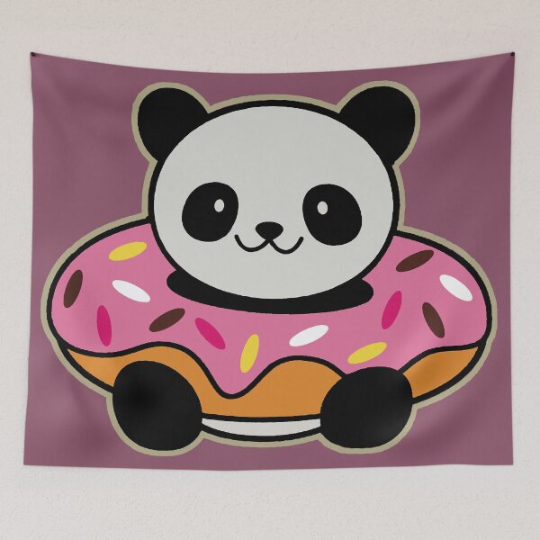 Item preview, Little Panda Donuts designed and sold by YLinDesign.