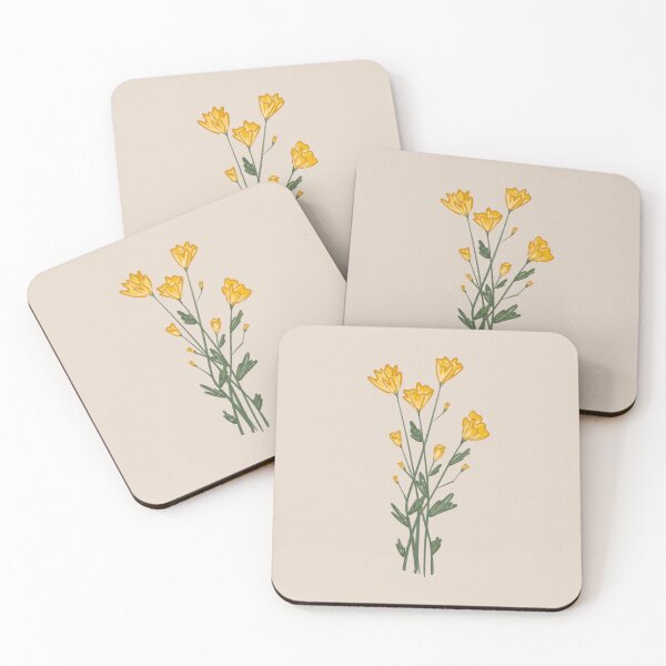 Item preview, Wildflower Bouquet - Yellow designed and sold by srsig designs.