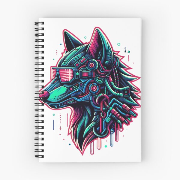 Item preview, Neon Wolf designed and sold by MrAI-Store.