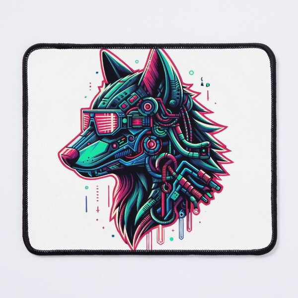 Item preview, Neon Wolf designed and sold by MrAI-Store.