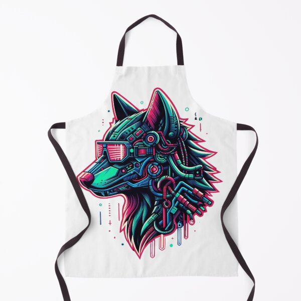 Item preview, Neon Wolf designed and sold by MrAI-Store.