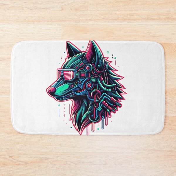 Item preview, Neon Wolf designed and sold by MrAI-Store.