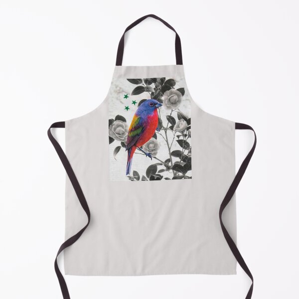Item preview, Bird Portrait - ‘Painted Bunting’ designed and sold by Nikki Fortuin Arts & Crafts.