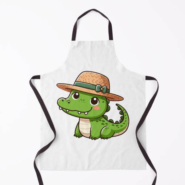 Item preview, Alligator with Hat designed and sold by ArtfulWeave.