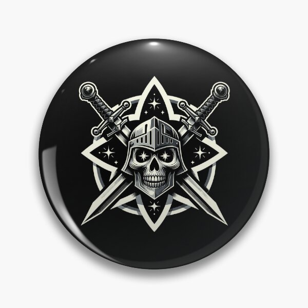 Item preview, Mystical Blades: The Emblem of the Skull and Crossed Swords designed and sold by artwaves.
