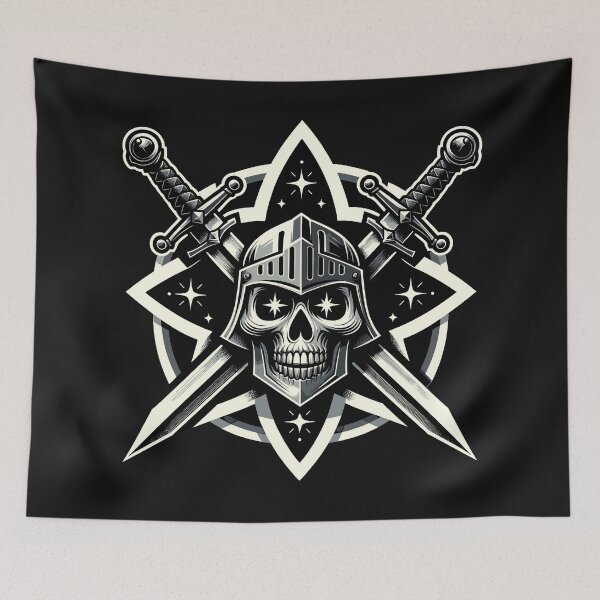 Item preview, Mystical Blades: The Emblem of the Skull and Crossed Swords designed and sold by artwaves.