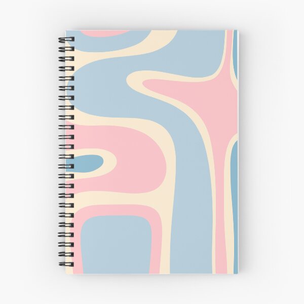 Item preview, Retro Abstract Copacetic Pattern Pastel Pink and Blue designed and sold by kierkegaard.