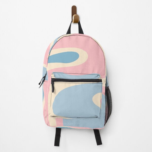 Item preview, Retro Abstract Copacetic Pattern Pastel Pink and Blue designed and sold by kierkegaard.
