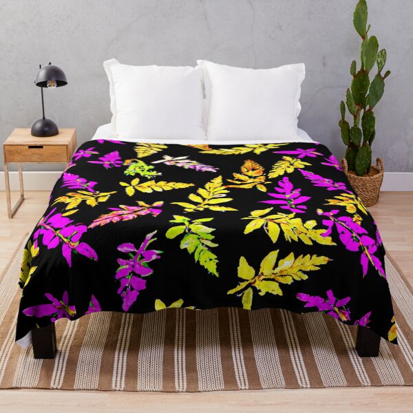 Item preview, Neon Leaf Art Luminous Elegance designed and sold by Health And Fitness Posts e-Store.