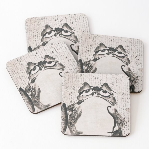 Item preview, Japanese frog (late 18th-19th century) designed and sold by NikoVerse Studio.