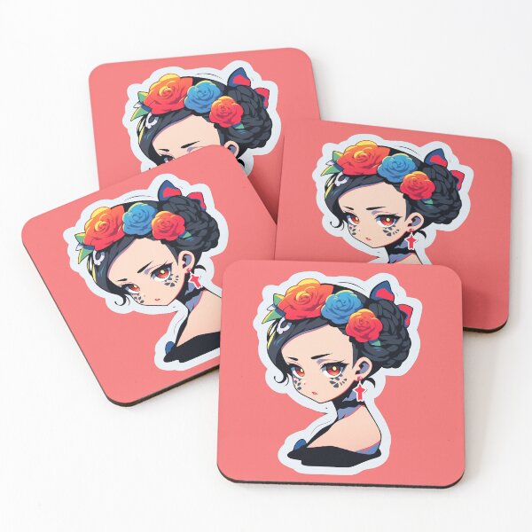 Item preview, Rosa Anime Sticker  designed and sold by AIbrushedHamlet.