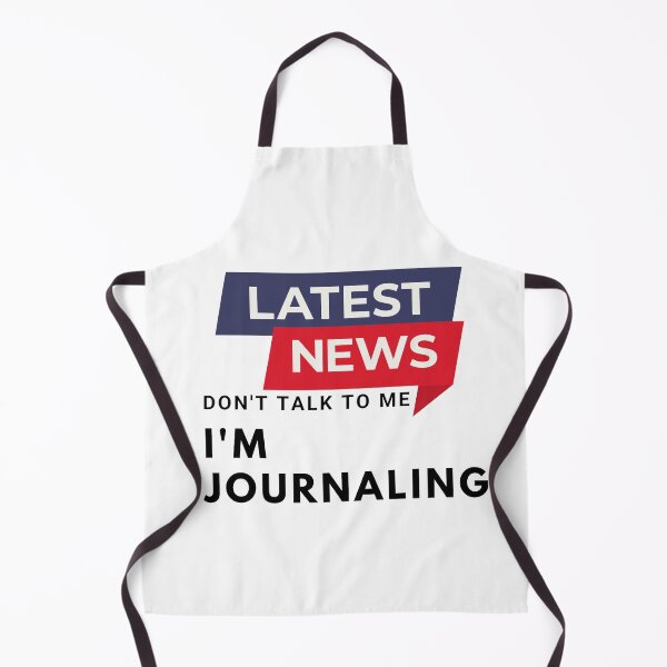 Item preview, Don't talk to me i'm journaling latest news designed and sold by Abelievingheart.