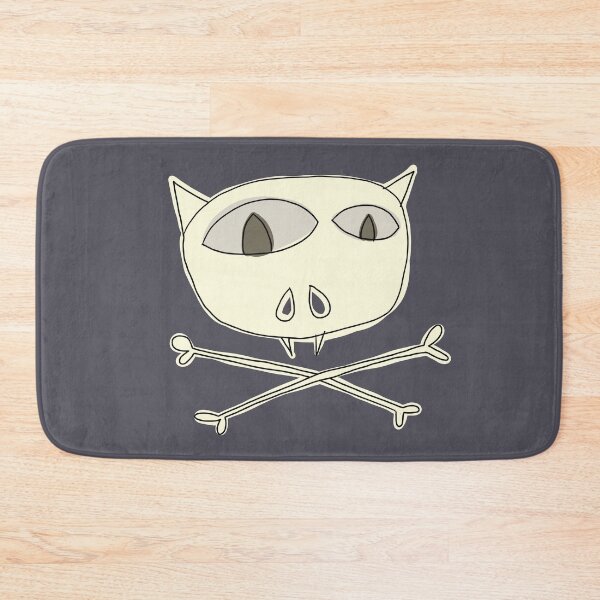Item preview, Cat skull designed and sold by ThomaeArt.