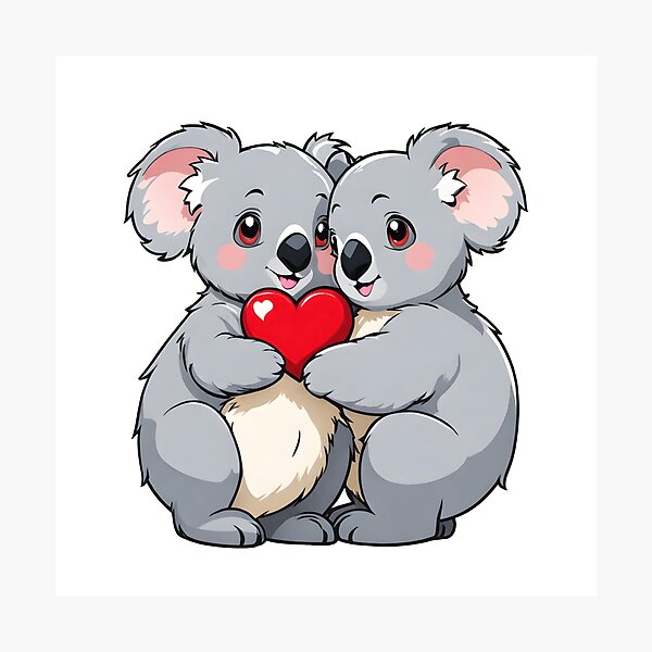 Item preview, Valentine koala IV designed and sold by BelowHorizon.
