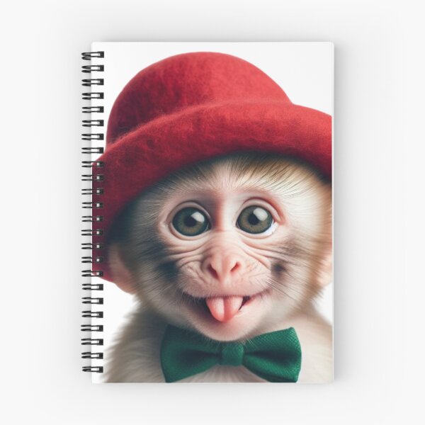 Item preview, Monkey in a red hat designed and sold by rominek77.