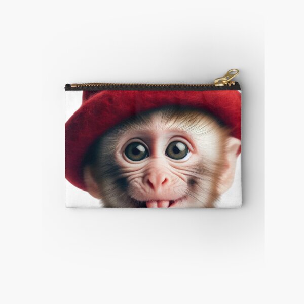 Item preview, Monkey in a red hat designed and sold by rominek77.