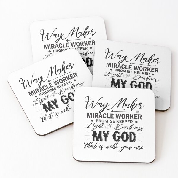 Item preview, Way Maker Miracle Worker Promise Keeper My God - Share Your Faith Apparel  designed and sold by Rtim1230.