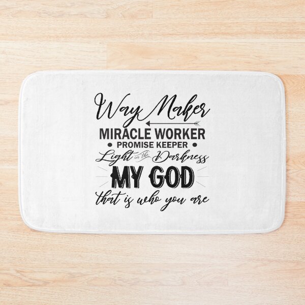 Item preview, Way Maker Miracle Worker Promise Keeper My God - Share Your Faith Apparel  designed and sold by Rtim1230.
