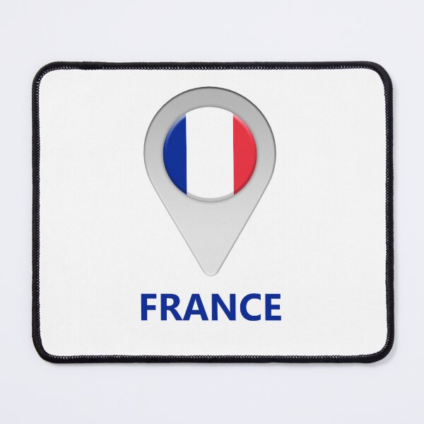 Item preview, France flag location icon designed and sold by Nick249.