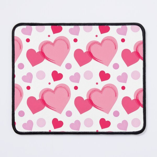 Item preview, Pink and Purple Hearts - Repeating Pattern designed and sold by bumpyroadway08.