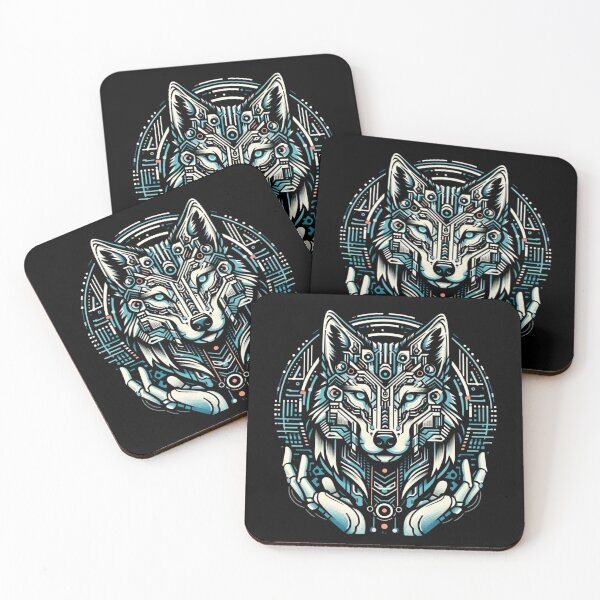 Item preview, Mystical Wolf designed and sold by MrAI-Store.