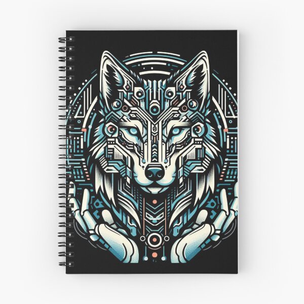 Item preview, Mystical Wolf designed and sold by MrAI-Store.