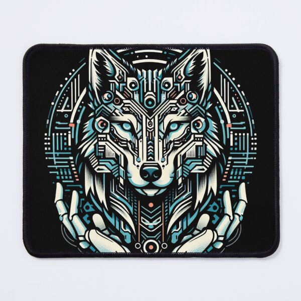 Item preview, Mystical Wolf designed and sold by MrAI-Store.