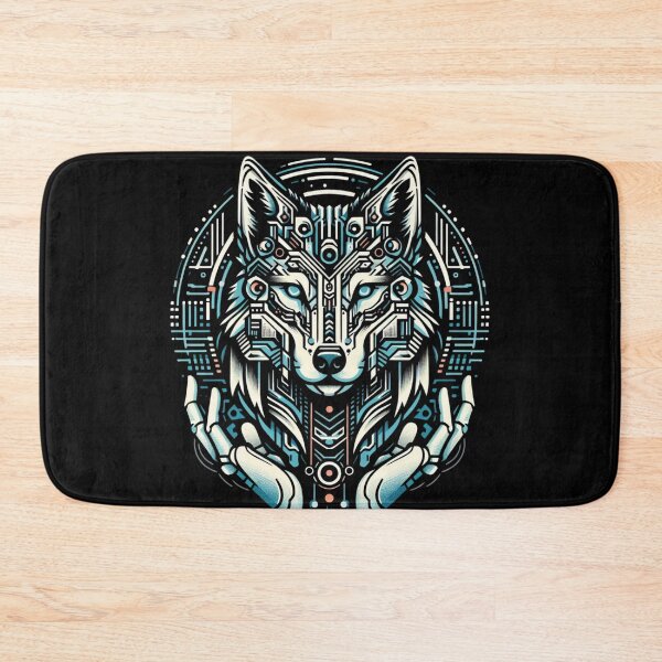 Item preview, Mystical Wolf designed and sold by MrAI-Store.