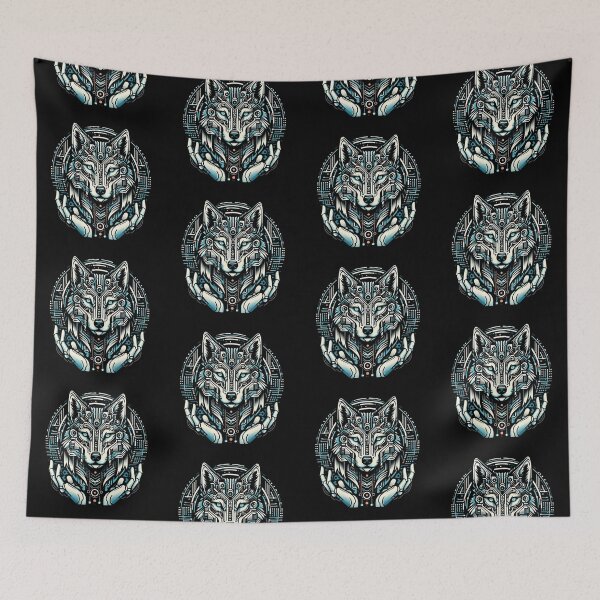 Item preview, Mystical Wolf designed and sold by MrAI-Store.