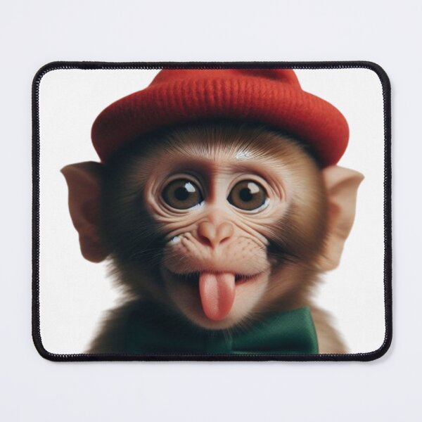 Item preview, Monkey in a red hat 2 designed and sold by rominek77.