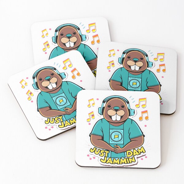 Item preview, Just Dam Jammin' - Beaver Music Lover designed and sold by NiftyWrx.