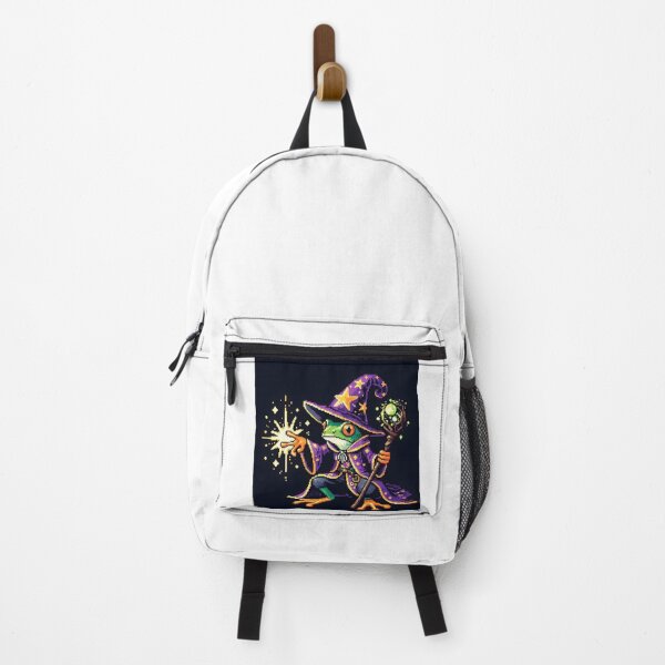 Item preview, Amphibian Arts | Pixel Art Frog Wizard designed and sold by InkFlugel.