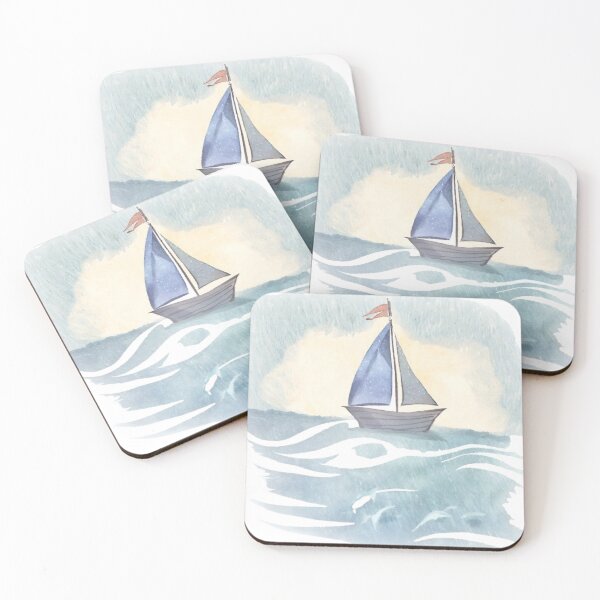 Item preview, Sailing boat in the sea designed and sold by SeamanWorkshop.