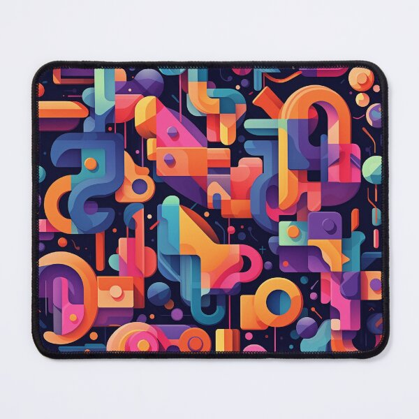 Item preview, Typographic Chaos | Vibrant Patterns and Cartoon Abstraction designed and sold by FairX.
