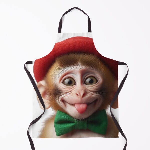 Item preview, Monkey in a red hat 3 designed and sold by rominek77.