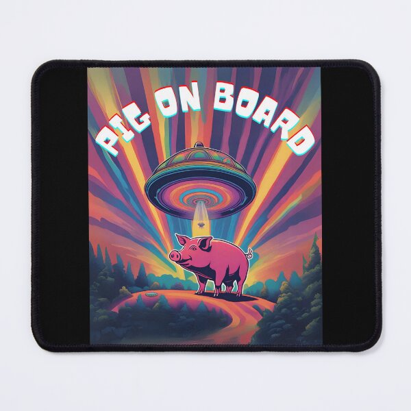 Item preview, Pig on Board designed and sold by SpacePigsZone.