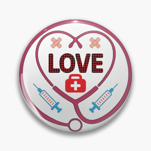 Item preview, HEARTBEAT HARMONY: MEDICAL HEADPHONES FORMING LOVE designed and sold by BorczVisuals.