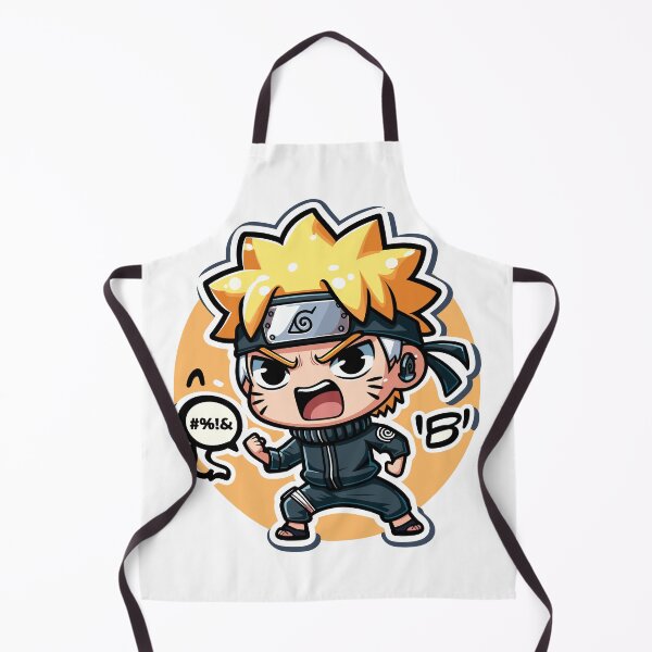 Item preview, Chibi Anime Fighter Sticker with Mad Face and Shout designed and sold by diegomenjivar92.