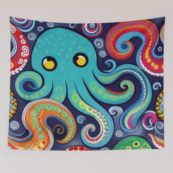 Item preview, Octopus and tentacles  designed and sold by Roxburylane.