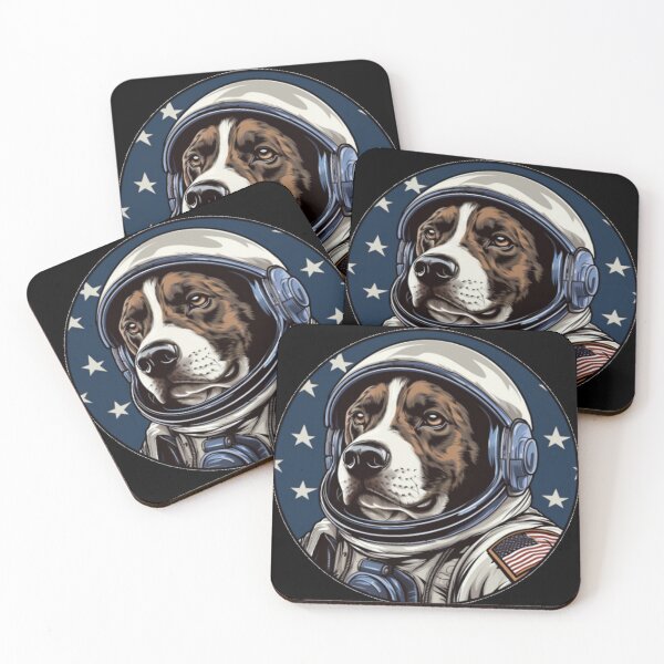 Item preview, Space Dog Stickers Galactic Wonders Vibrant Space and Planet Sticker Collection Thomas designed and sold by UncleFizziwigs.