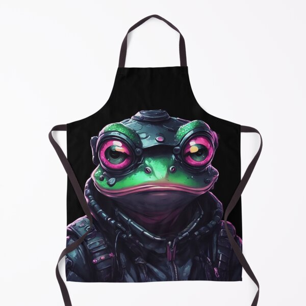 Item preview, Cyber-Frog, Cyberpunk Character, Kawaii Cute designed and sold by Burn-Ego.