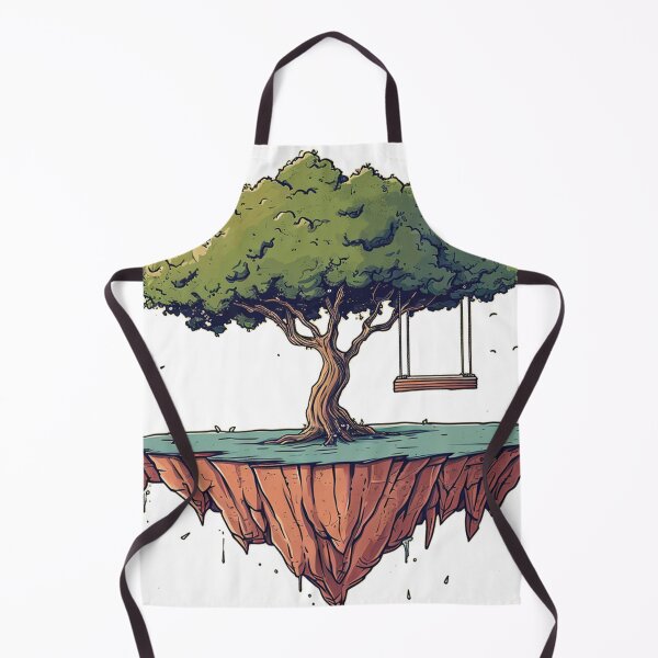Item preview, Suspended Solitude: The Floating Isle's Lone Arbor designed and sold by dungeonwarriors.