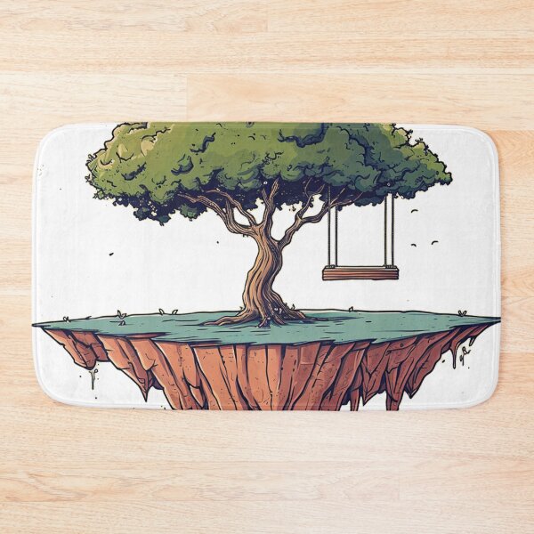 Item preview, Suspended Solitude: The Floating Isle's Lone Arbor designed and sold by dungeonwarriors.