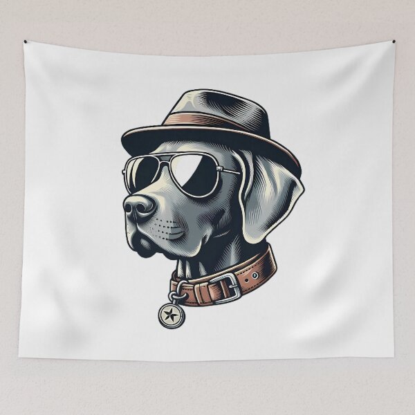 Item preview, Cool Dogzz: a cool Weimaraner with sunglasses designed and sold by CreativeSparkzz.