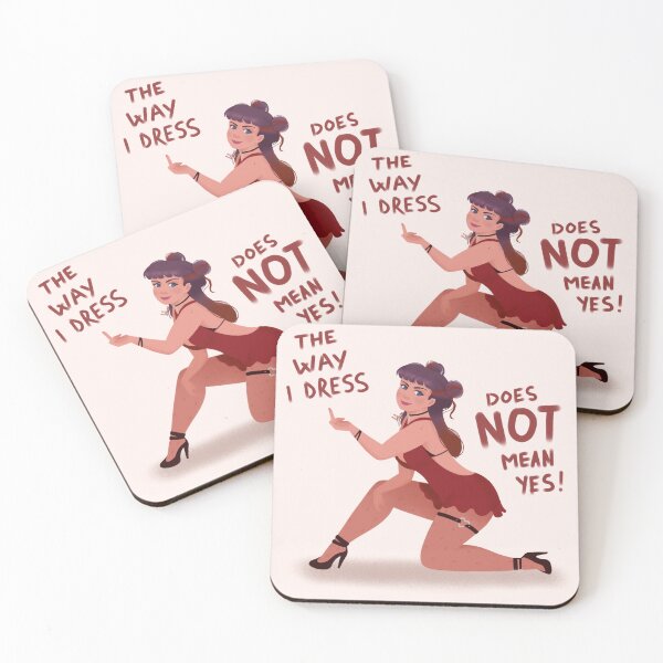 Item preview, The way I dress does not mean yes designed and sold by Belisna-art.
