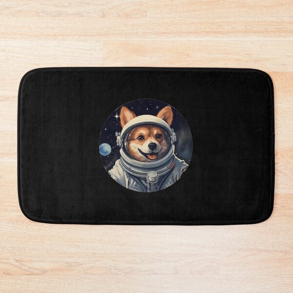 Item preview, Space Dog Stickers Galactic Wonders Vibrant Space and Planet Sticker Collection Ava designed and sold by UncleFizziwigs.