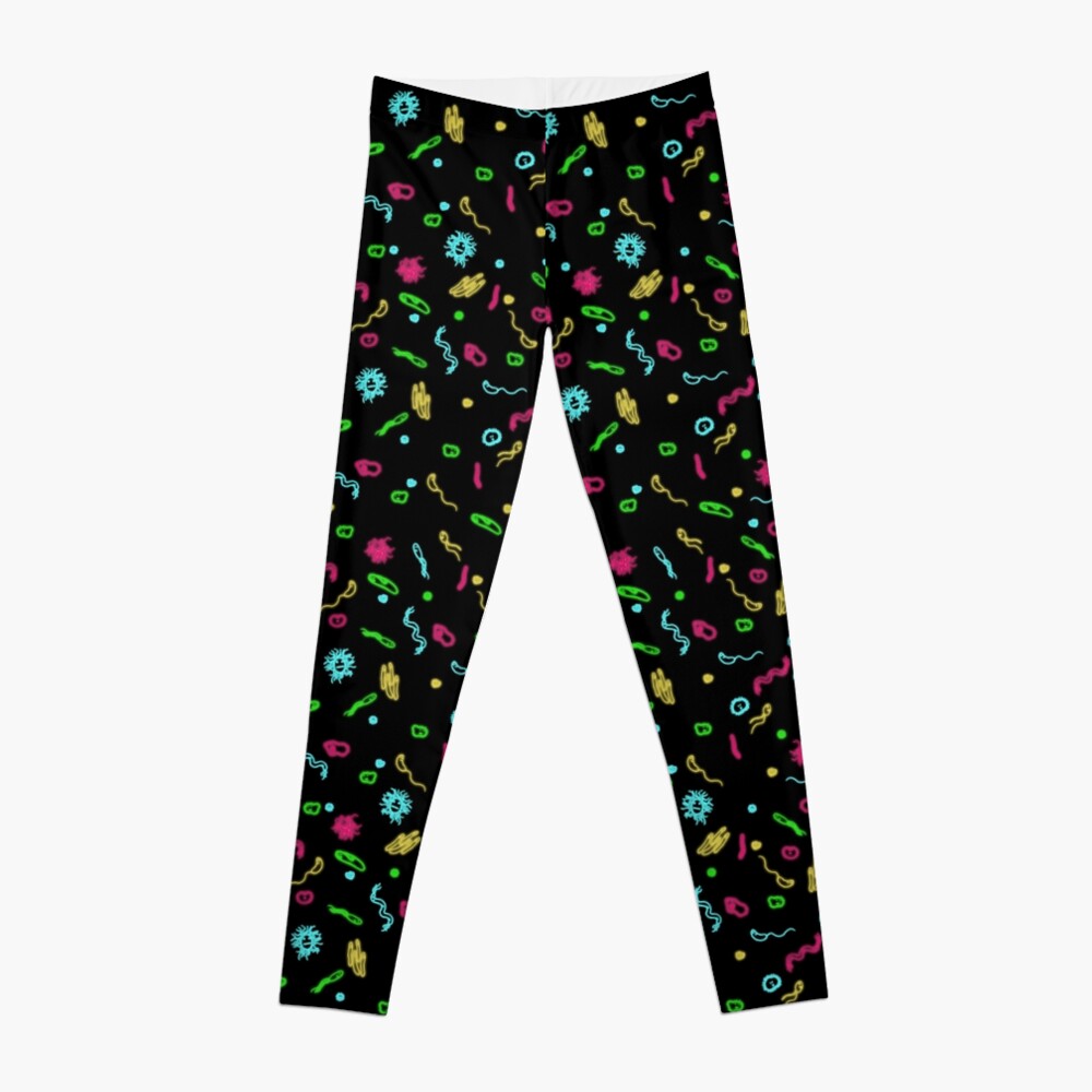 Fluorescent Microbes Leggings