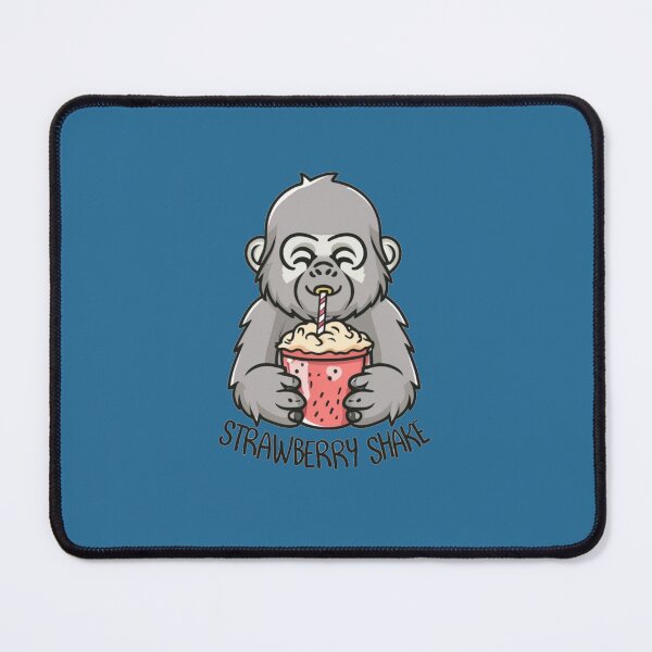 Item preview, vanilla gorilla strawberry milk shake  designed and sold by bukajart.